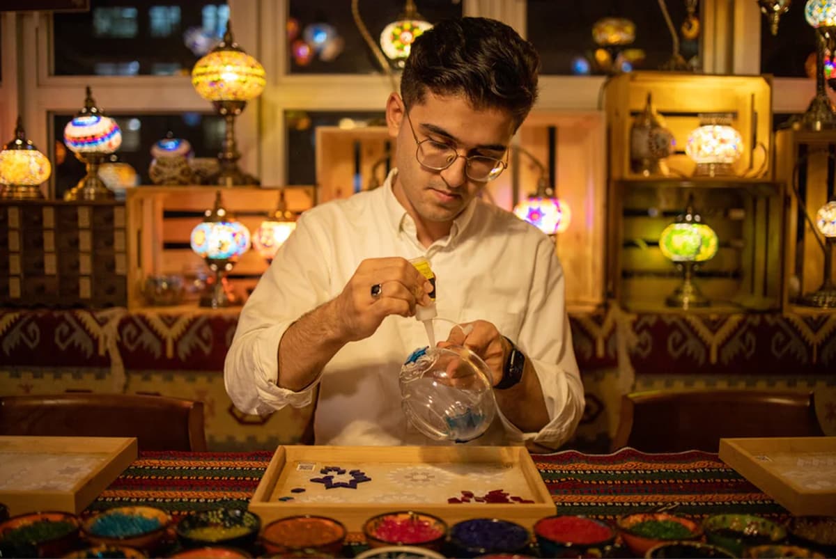Turkish Mosaic Lamp Workshops