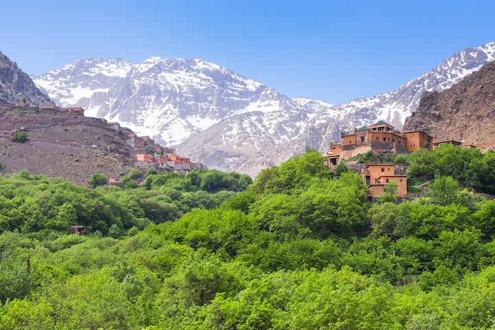 Explore mountains, waterfalls and a camel ride
