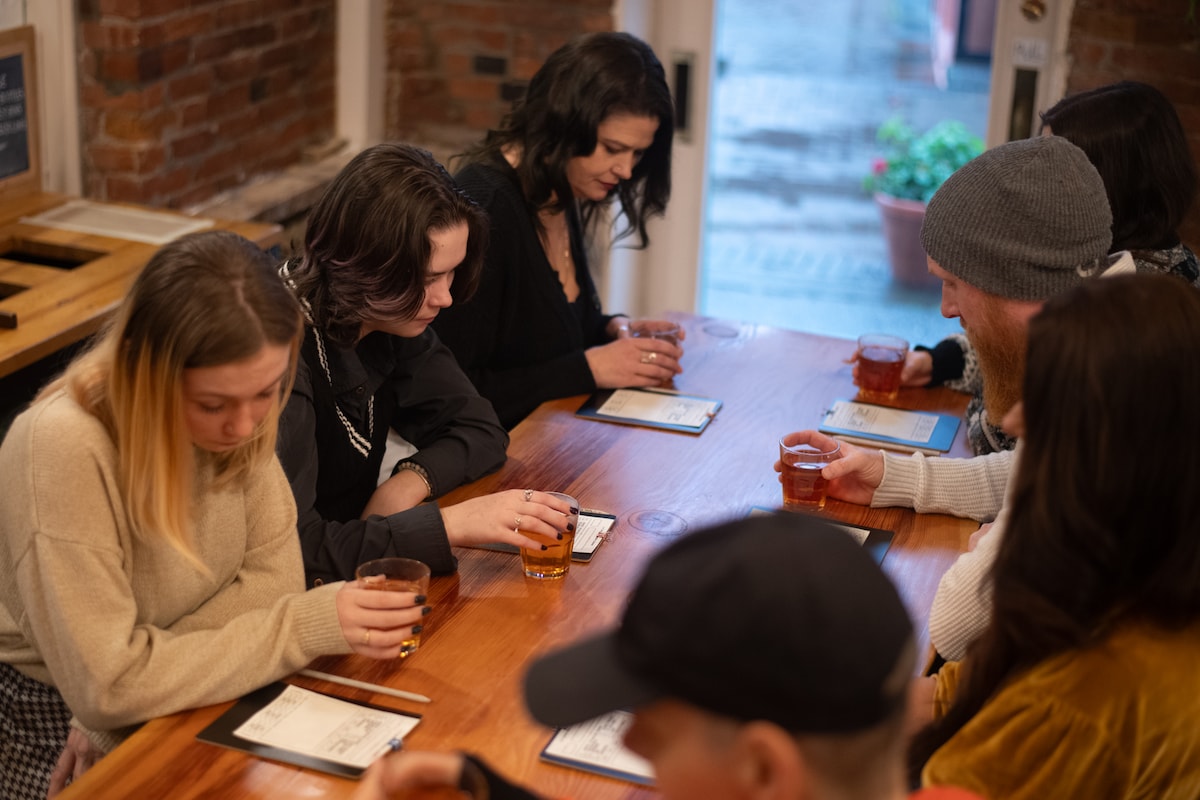 Taste single-varietal specialty coffee mindfully