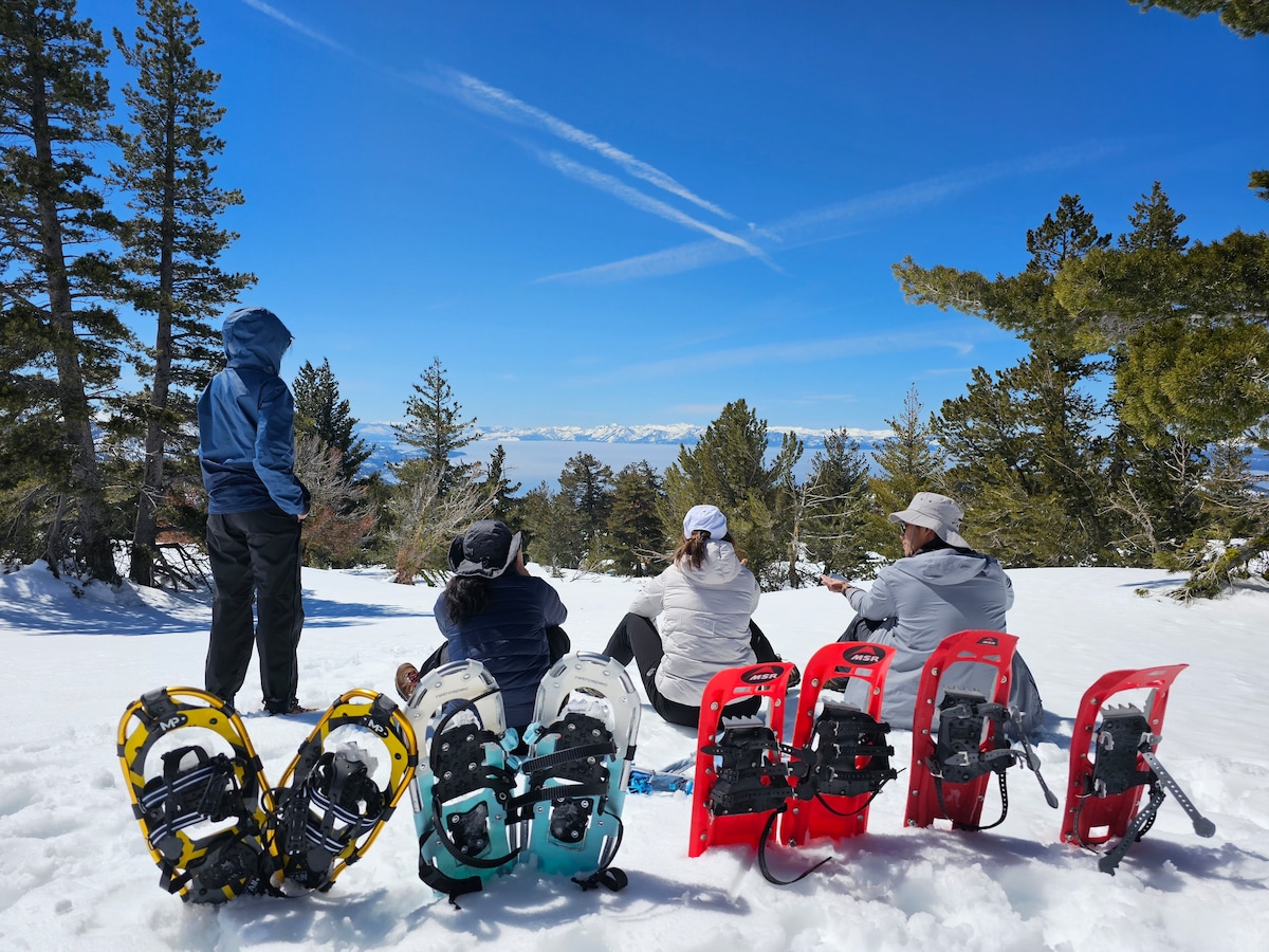 Snowshoe through Tahoe Wilderness