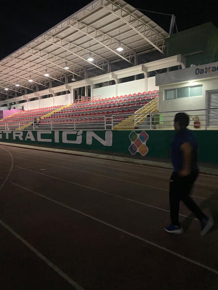 Track Training with a Local Athlete