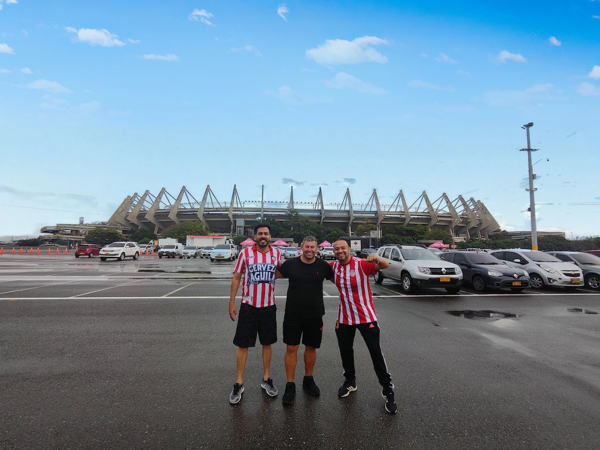 Live Barranquilla football atmosphere