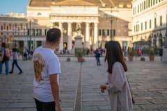 Recorrido privado por el centro histórico con un lugareño