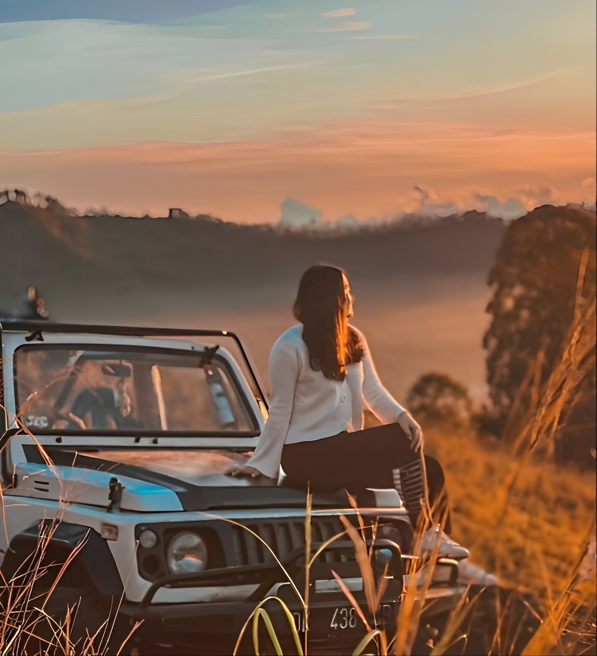 Обиколка с джип Mount Batur Sunrise с горещи извори