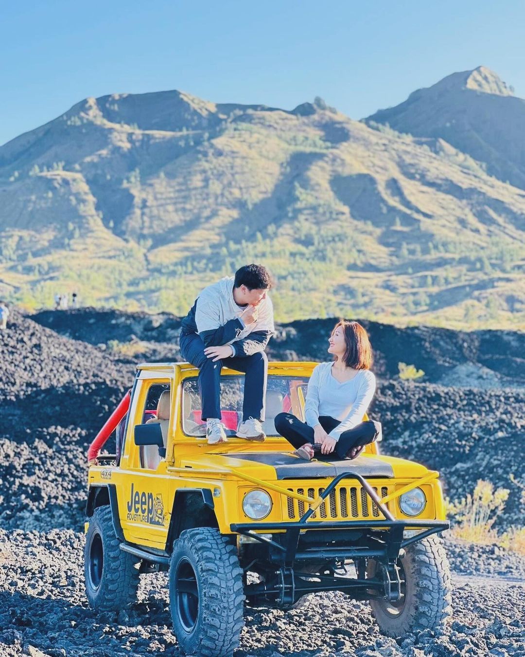 Обиколка с джип Mount Batur Sunrise с горещи извори