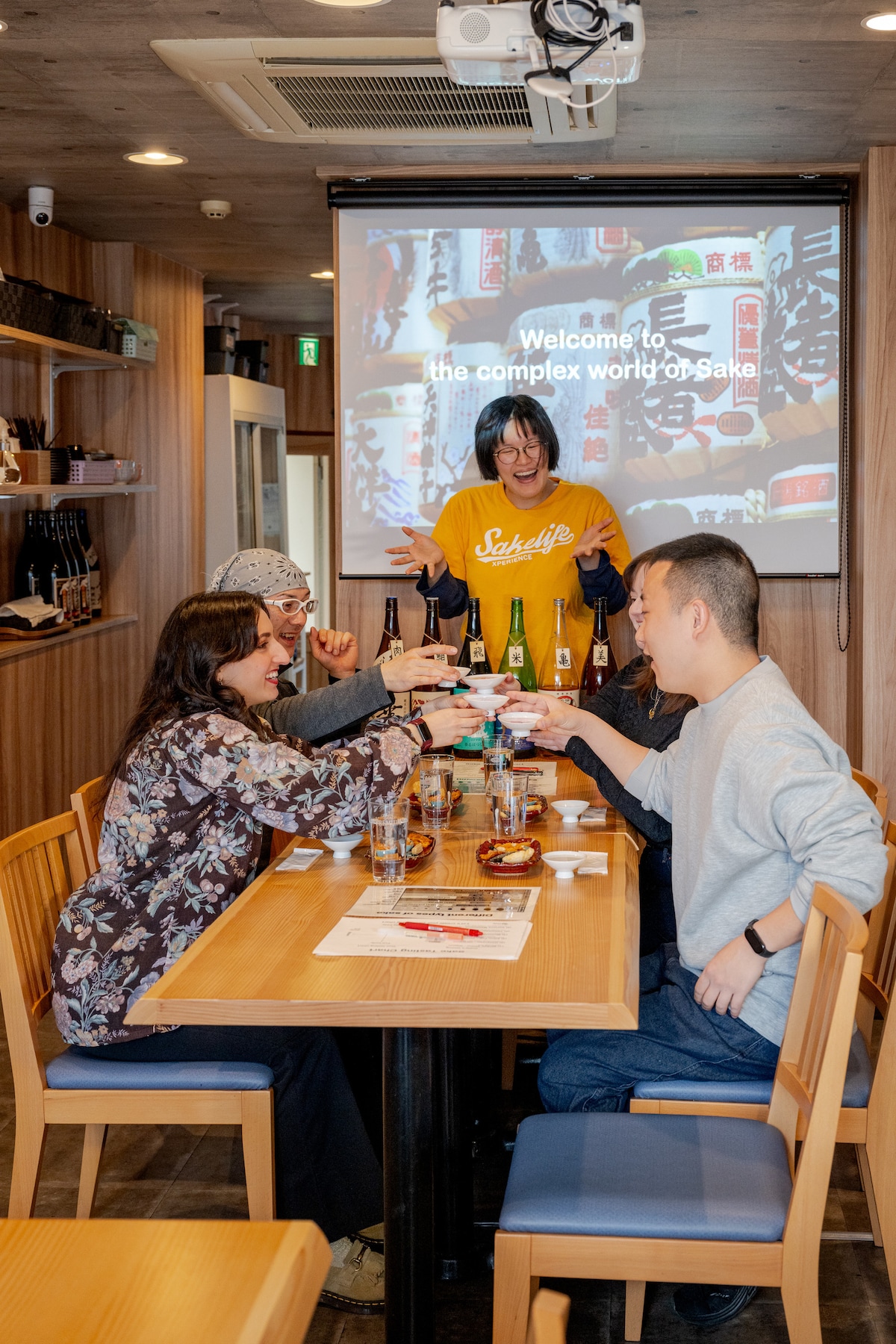 Sake Tasting with an Expert