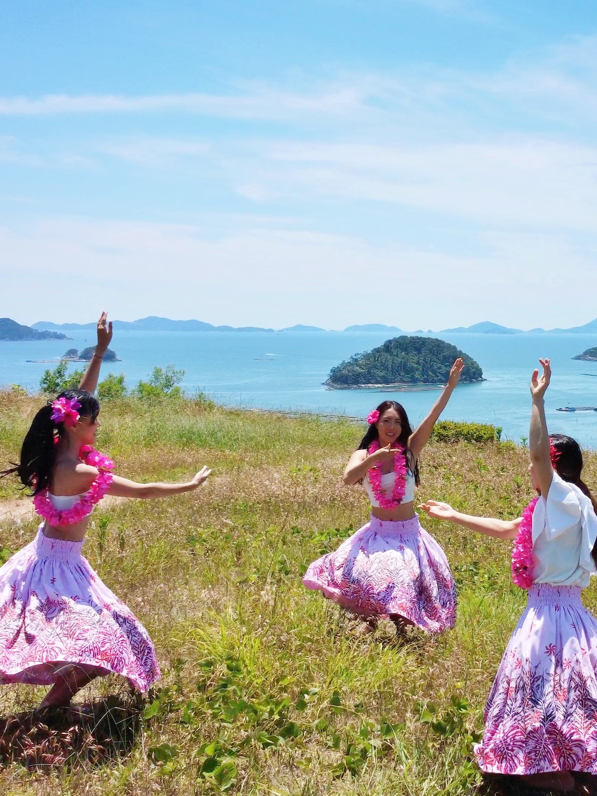 Lerne Hula im schönen Tongyeong Geoje