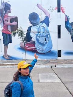 Barranco y su colorido arte urbano