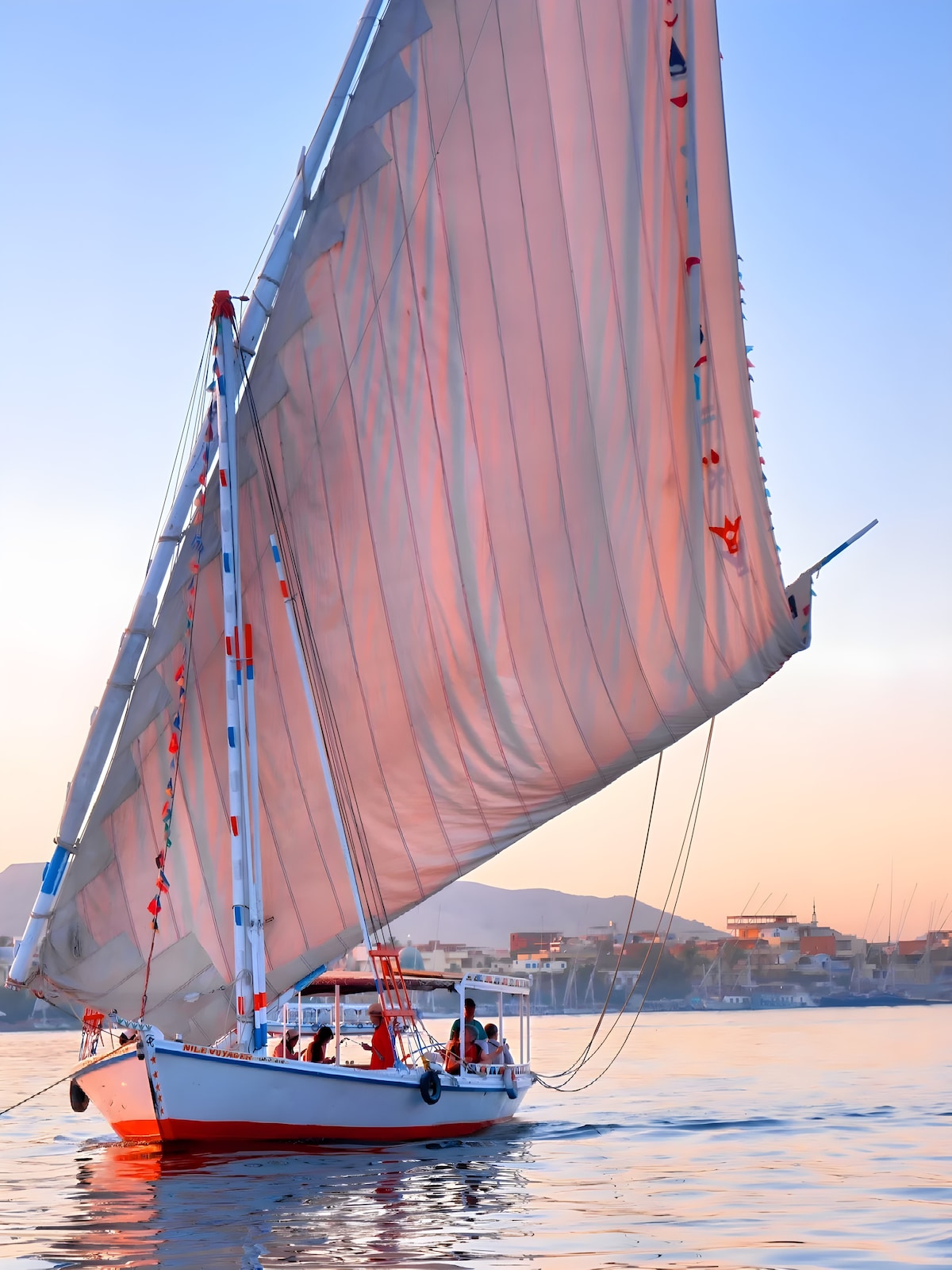 Luxor Feluccas Private Sunset Ride on Nile River