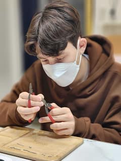 ทำสร้อยข้อมือคู่รักที่ไม่เหมือนใครในปูซาน