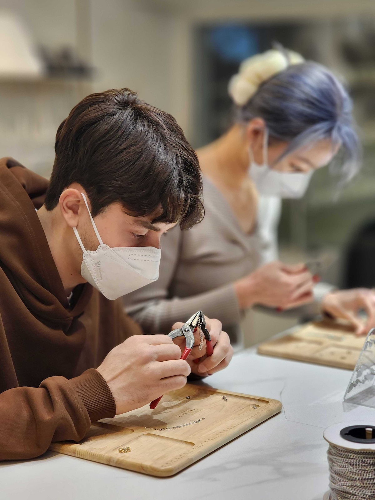 Create your own bracelet in Gangnam