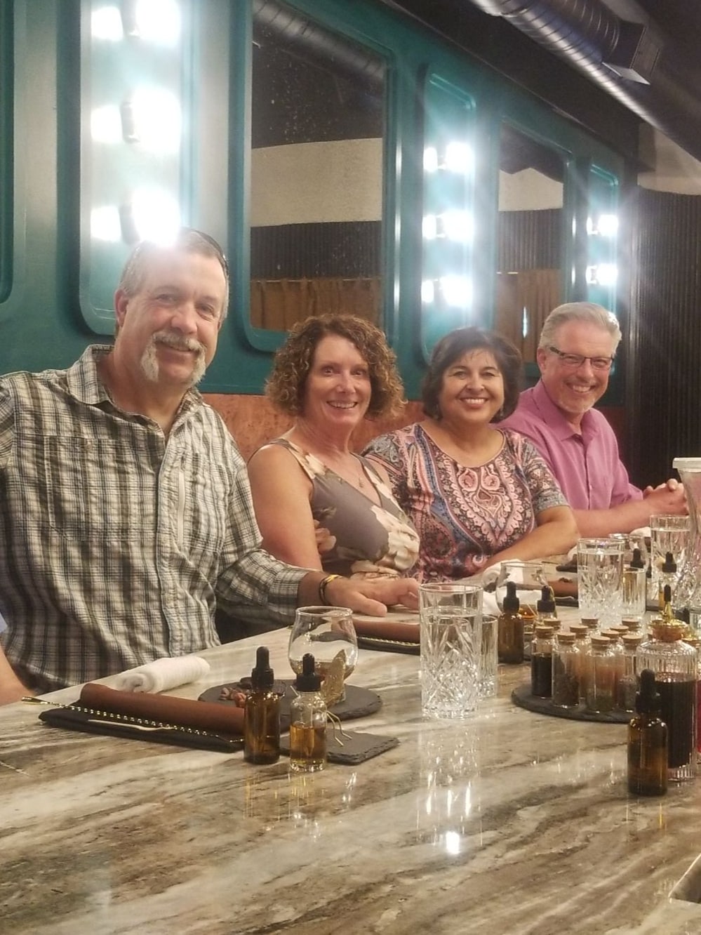 Taste and mix bourbon with a local