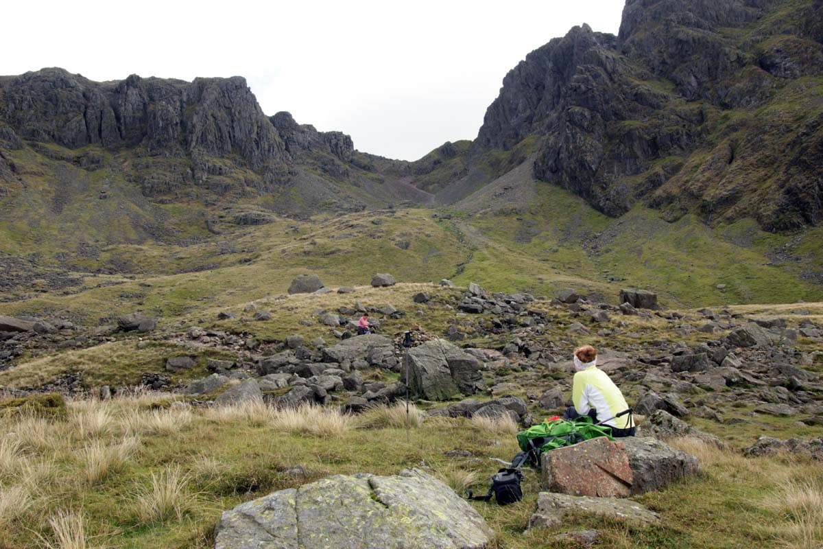Climb scafell pike