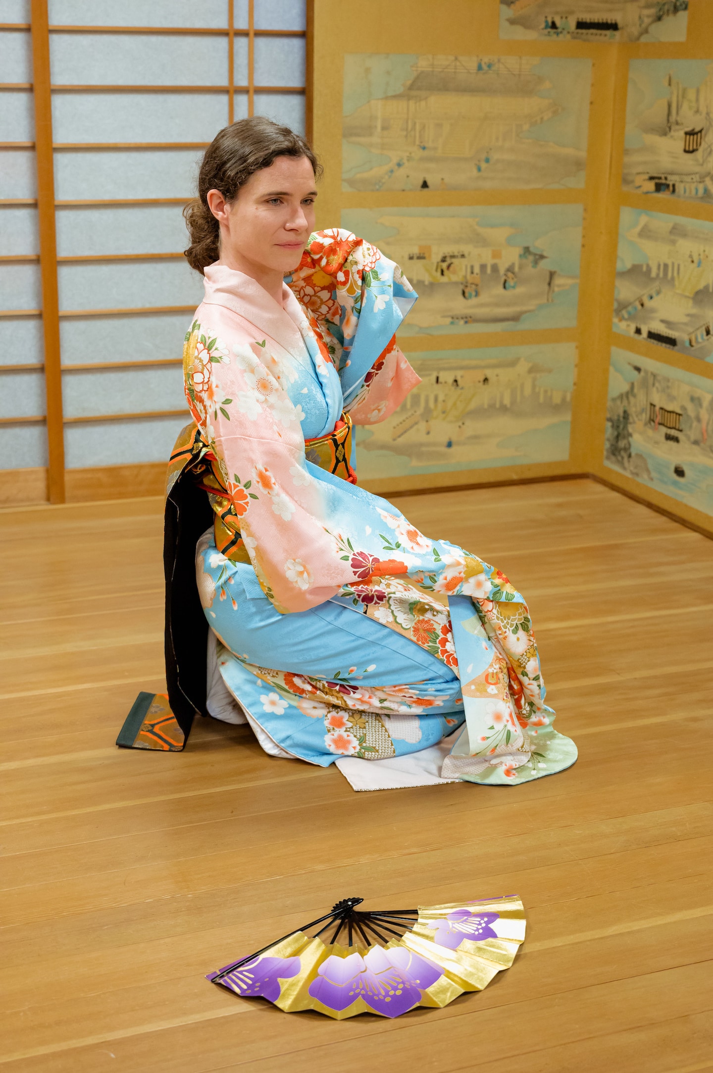 Try an authentic Japanese dance in a kimono · ☆5.0