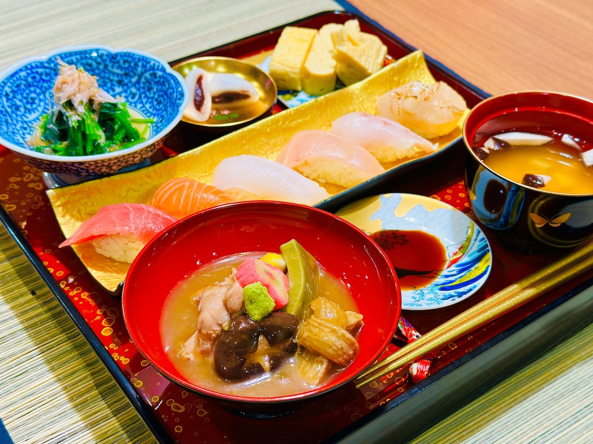 Sushi & Kanazawa Cooking Class  Ai Translation