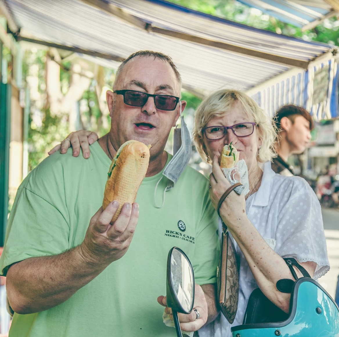 Female Rider -Street Food & Sightseeing by scooter