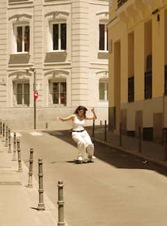 Assista ao skate com uma atleta olímpica em Paris 2024