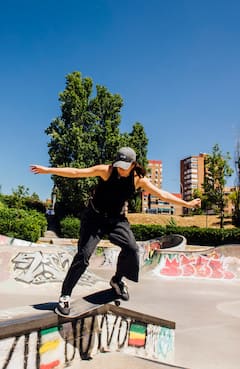 Assista ao skate com uma atleta olímpica em Paris 2024