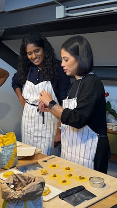 Clase de pasta fresca con un chef profesional