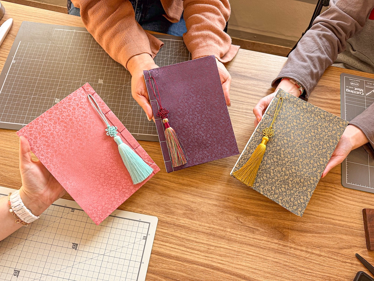 Crafting Korean Traditional Bookbinding Notebook
