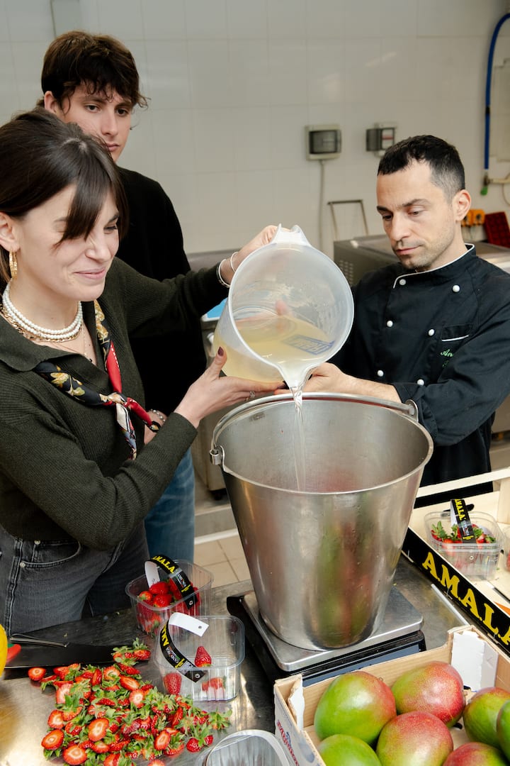 Préparez de la glace romaine avec un artisan de cinquième génération