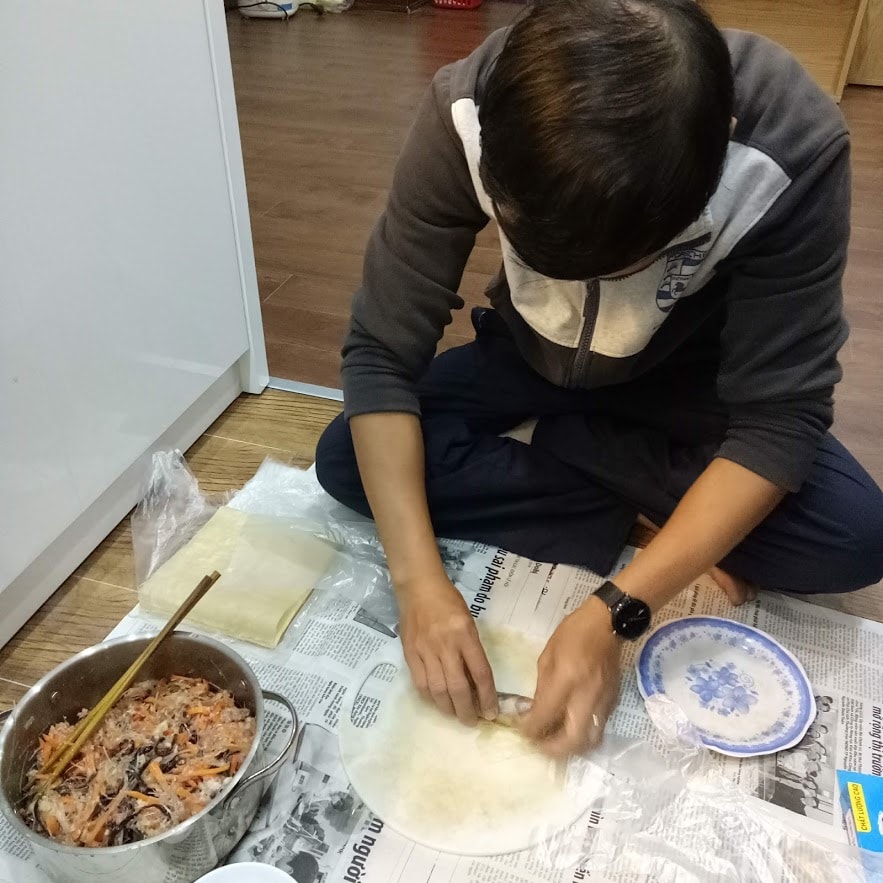 Share a home meal and laughs with Hanoi kids