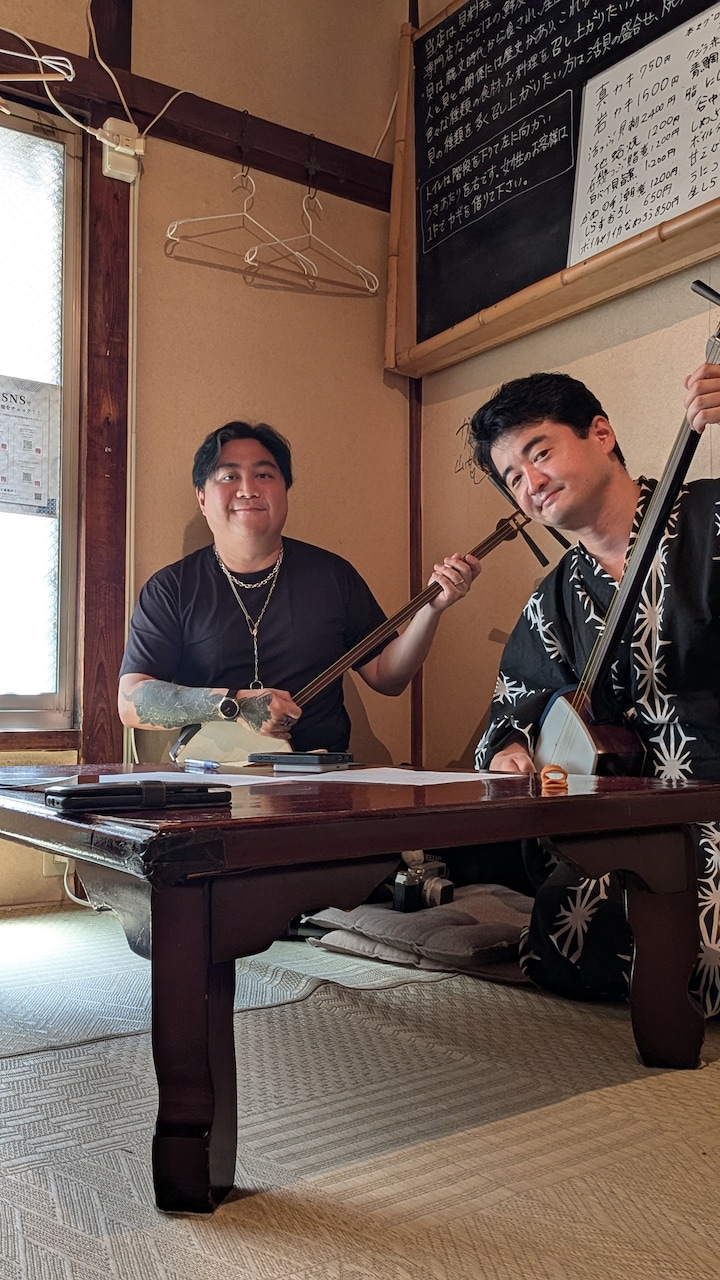 ミュージシャン nihonken13 Shamisen Workshop in Koenji – Hands-on & Authentic · ☆5.0