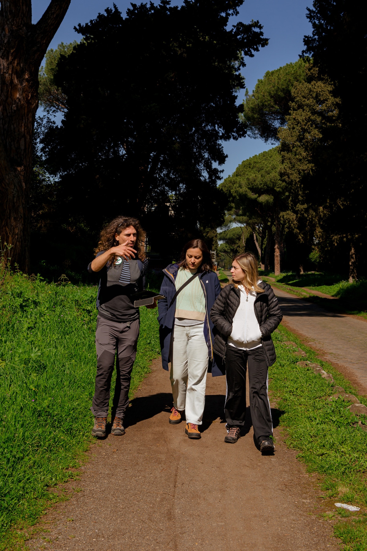 Step back in time as you hike the Appian Way