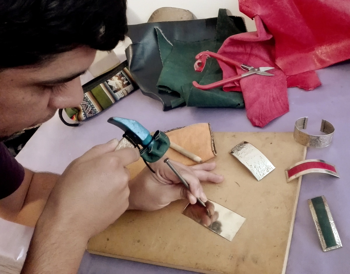 Craft Workshop: Embossing on Alpaca