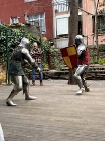 Step into the role of a knight for a day
