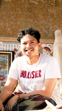 Crea una pintura con un ganador del Festival de Arte de Bali