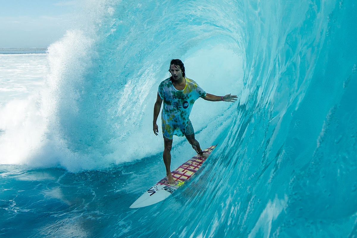 Surfe mit Big-Wave-Profi Danny Fuller am Zuma Beach