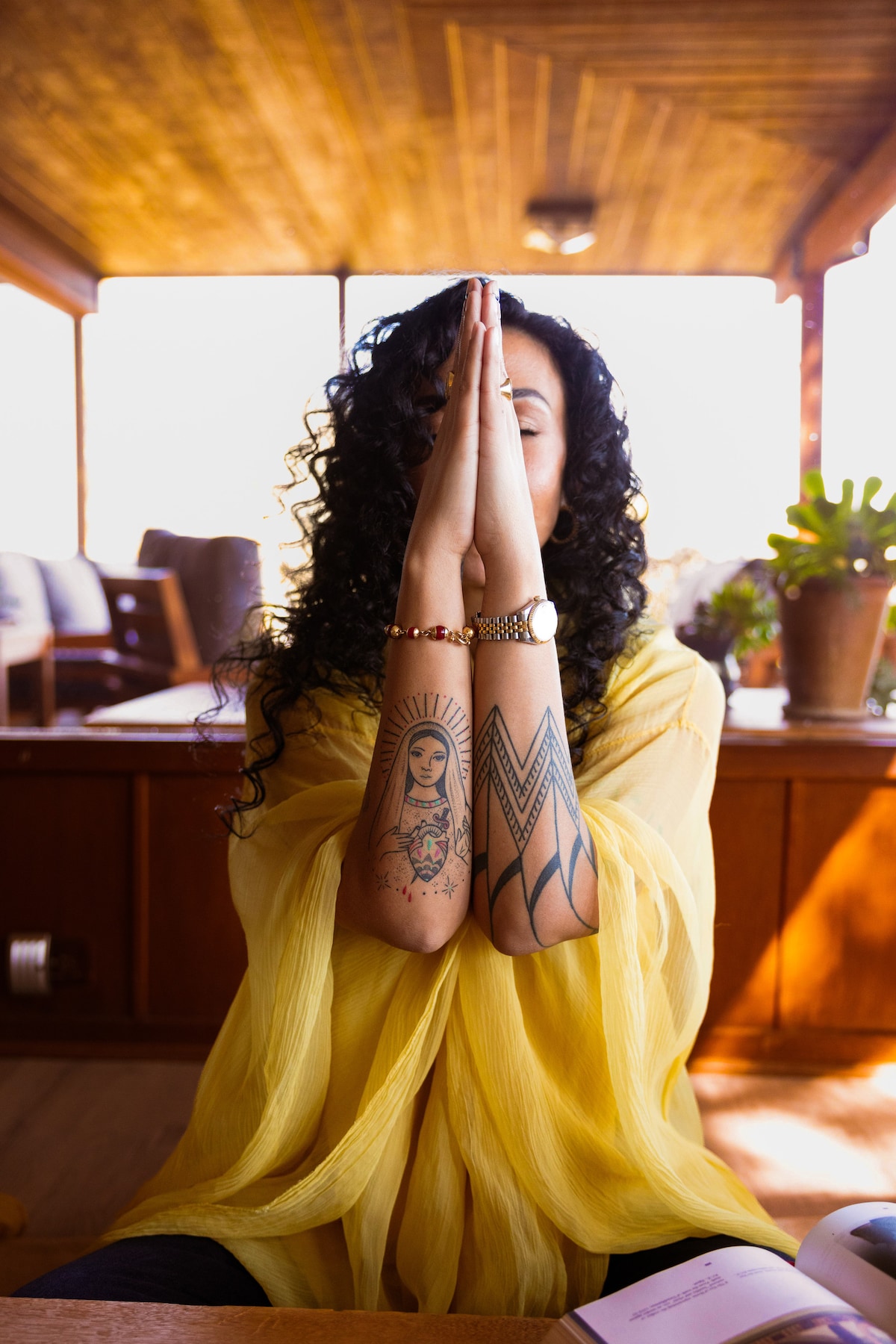 Find your calm in a meditation with Devi Brown