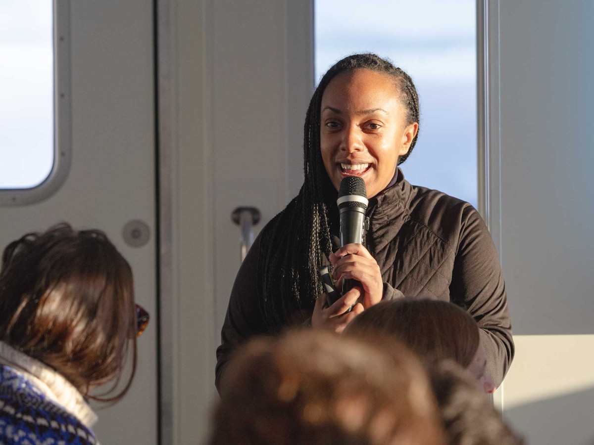 Silent whale watching in the Arctic