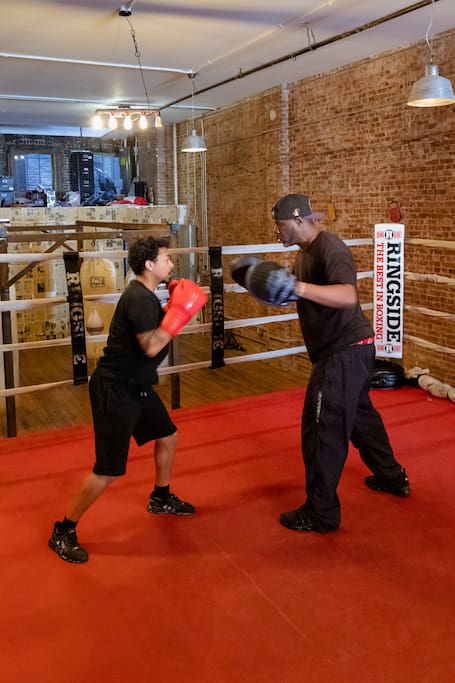Learn boxing with a National Champion Boxer