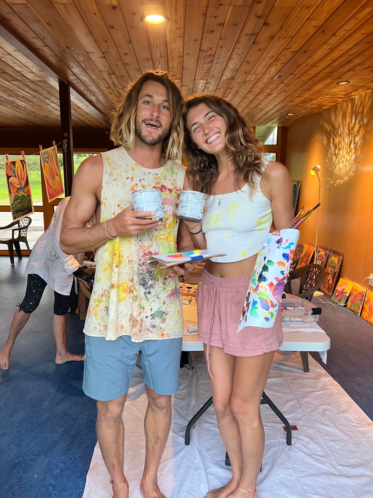 Cacao and Paint in Paradise: a painting experience