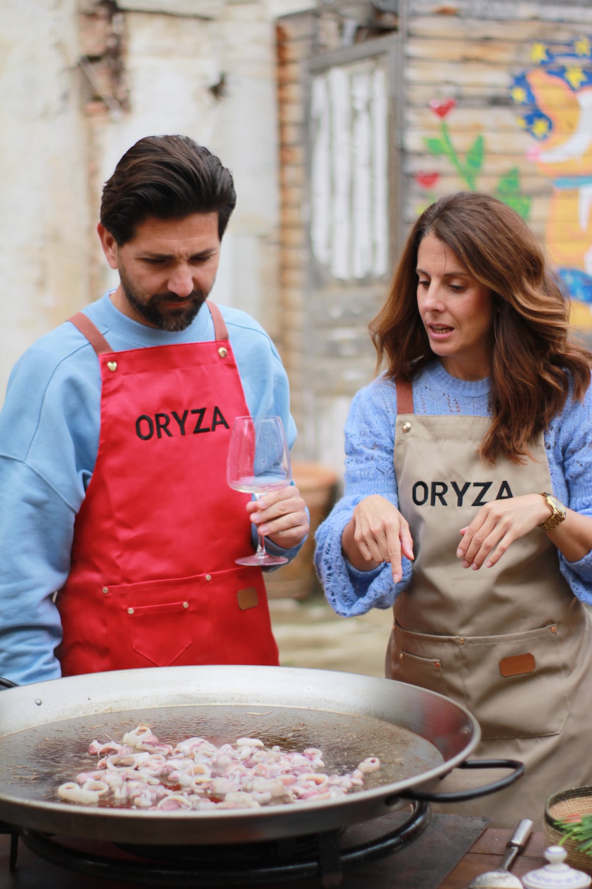 Paella & Rice in a hidden kitchen in Poblenou