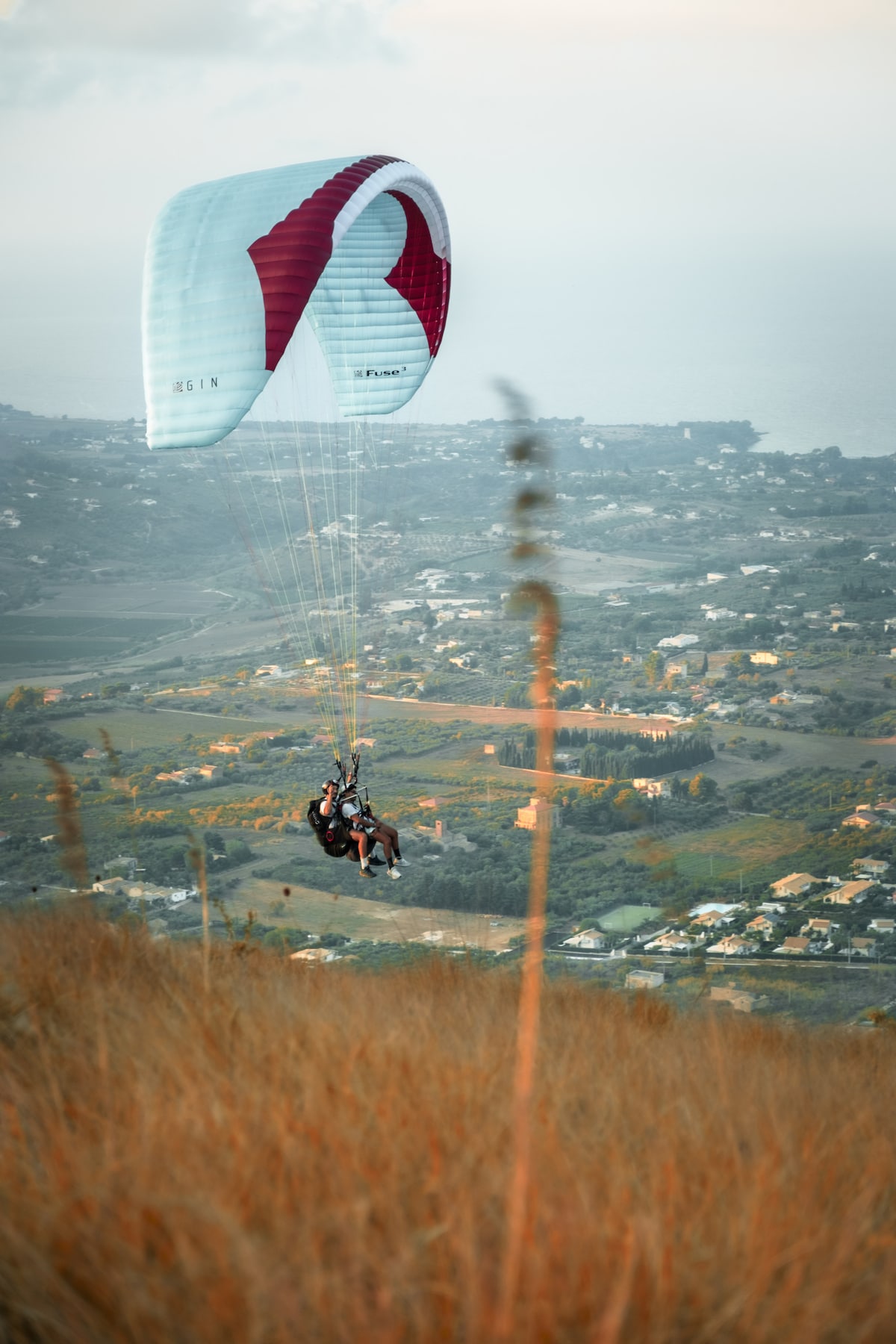 Paragliding in the Zingaro Nature Reserve
