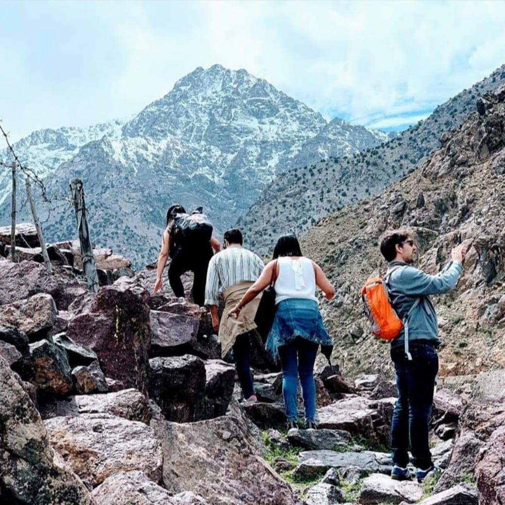 Marrakech Imlil Valley day trip with waterfall
