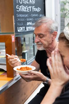 Delicias toscanas ocultas en el mercado de Testaccio