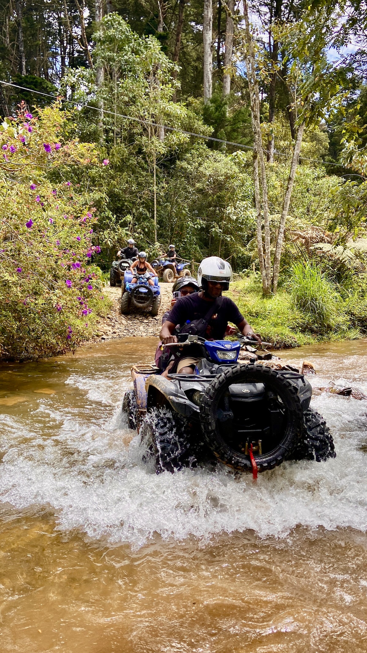 Explore Medellíns hidden trails on an ATV