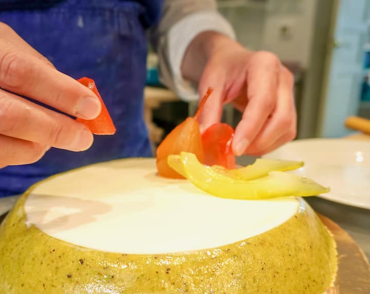 Prepara cassata siciliana junto a un chef profesional