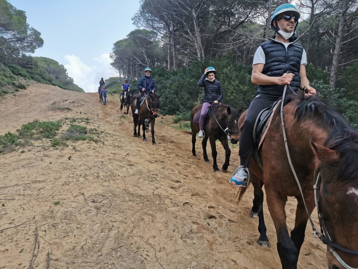 Horseback ride in Sardinia