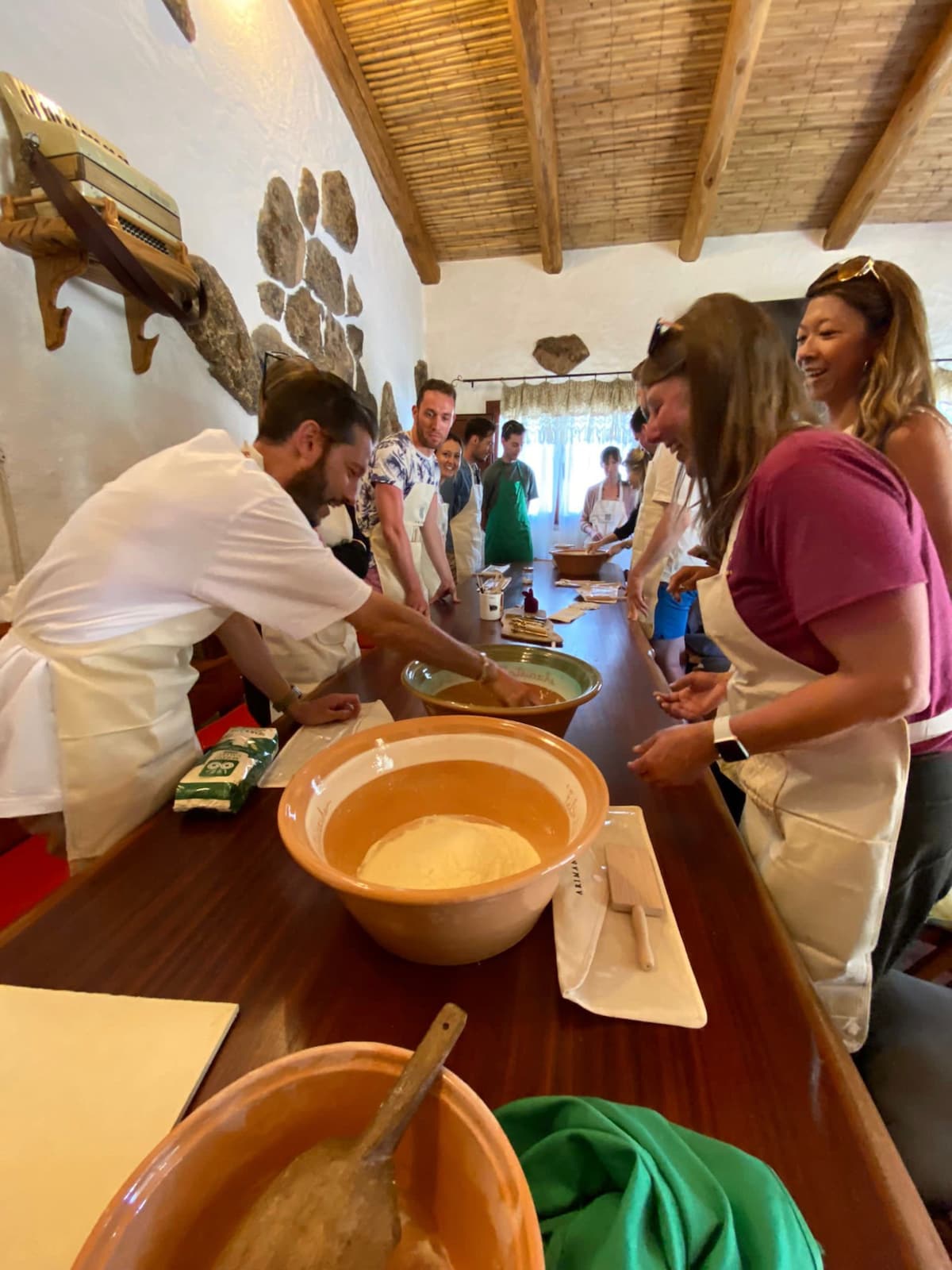 Try traditional pasta-making in a typical village