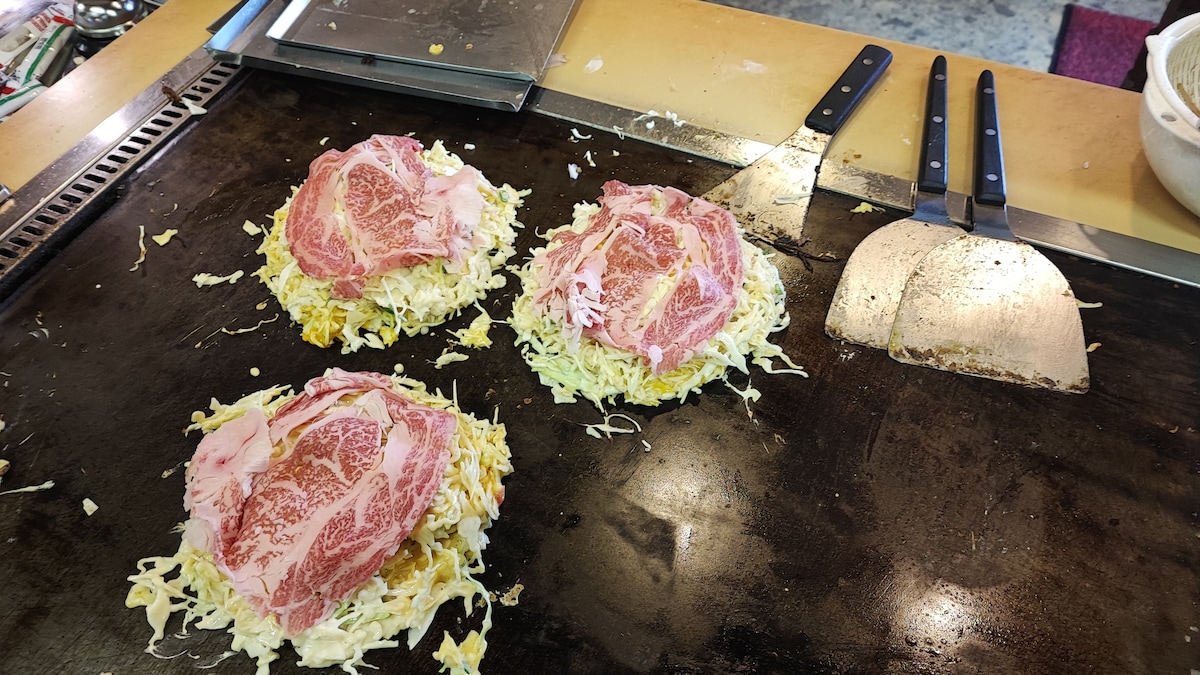 Make authentic, Osaka-style okonomiyaki pancakes.
