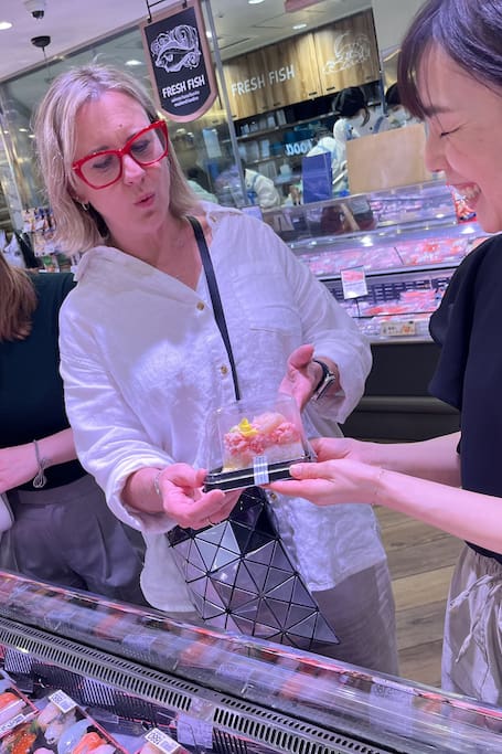 Tokyo Supermarket Food Tour with Tastings