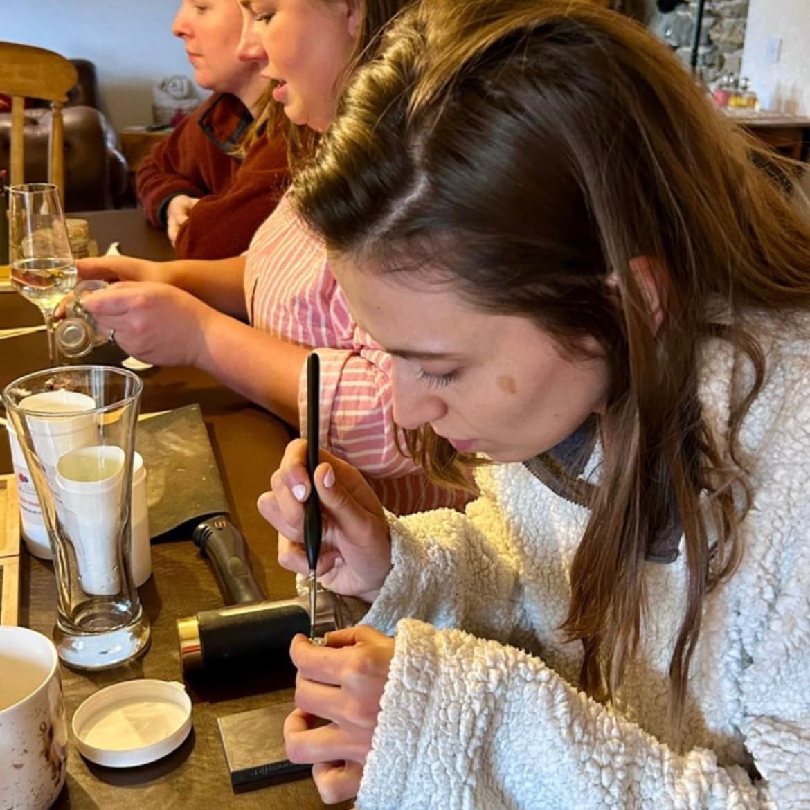 Silver Ring Making Workshop in Scotland