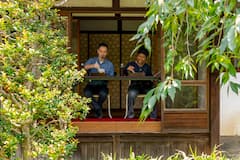 Experiencia en un templo de Kioto: desayuno, meditación y matcha