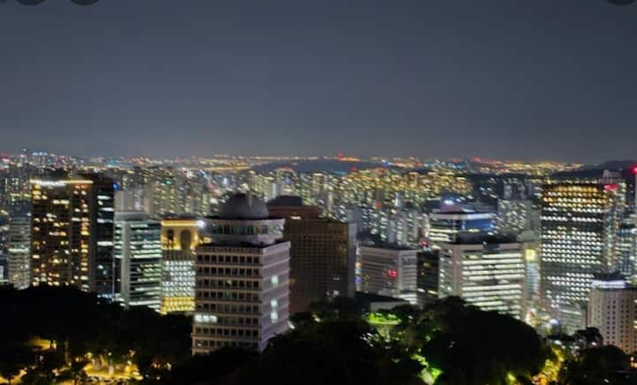 სილამაზით სავსე სეულის ღამის ხედების დატკბობა