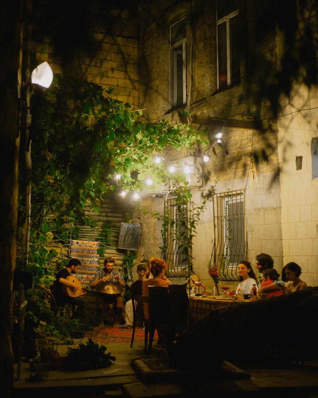 Baking bread and seasonal cooking with a cute couple
